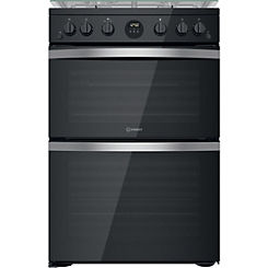 60cm Gas Cooker - Double Oven by Indesit