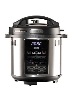 6L 2 In 1 Air Fryer Pressure Cooker by Daewoo