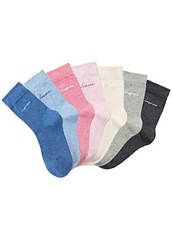7 Pair of Basic Socks by LASCANA