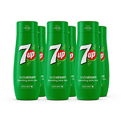 7 Up Flavour Concentrate 440 Ml - Six Pack by Sodastream