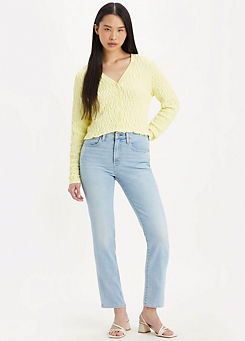 724 High Rise Straight Leg Jeans by Levi’s