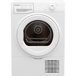 7KG Condenser Tumble Dryer H2D71WUK - White by Hotpoint