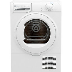 7KG Condenser Tumble Dryer I2D71WUK - White by Indesit