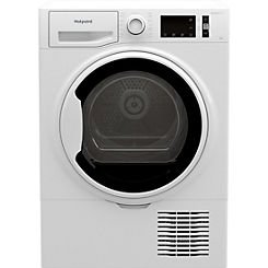8KG Condenser Tumble Dryer H3D81WBUK- White by Hotpoint
