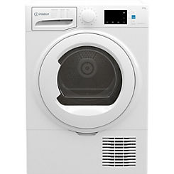 8KG Condenser Tumble Dryer I3D81WUK - White by Indesit