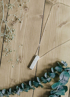 925 Sterling Silver & White Turquoise Pendant Necklace by Xander Kostroma