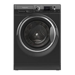 9KG 1400 Spin Washing Machine NM11945BCAUKN - Graphite by Hotpoint