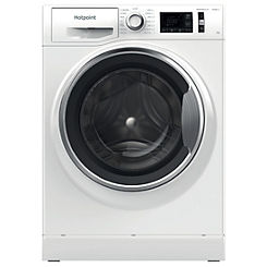 9KG 1400 Spin Washing Machine NM11946WCAUKN - White by Hotpoint