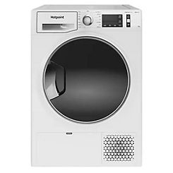 9KG Heat Pump Tumble Dryer NTM119X3EUK - White by Hotpoint