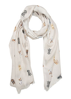 A Dogs Life Scarf by Wrendale