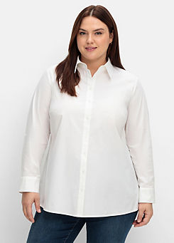 A-Line Long Sleeve Shirt by Sheego