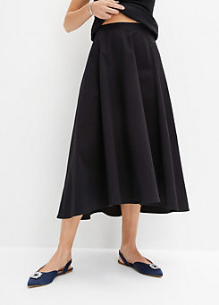 A-Line Midi Skirt by bonprix