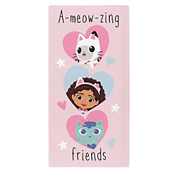 A-meow-zing 100% Cotton Beach Towel by Gabby’s Dollhouse