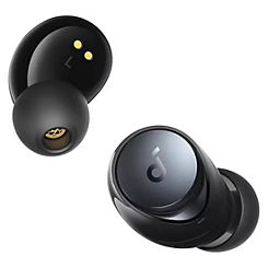 A40 Wireless Bluetooth Noise-Cancelling Earbuds - Black by Soundcore