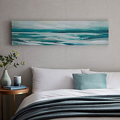 Abstract Shores Printed Canvas by Graham & Brown
