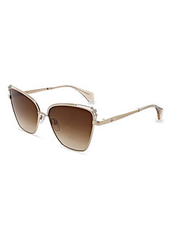 Ada Gold Sunglasses by Vivienne Westwood