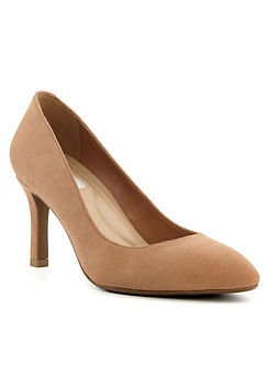 Adele Heeled Court Shoes by Dune London