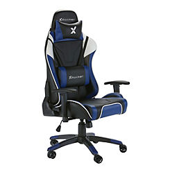 Agility Sport Esport Gaming Chair with Comfort Adjustability - Blue by X Rocker