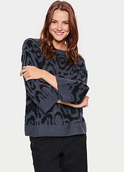 Aiko Casual Fit Three-Quarter Sleeve Pullover by Saint Tropez