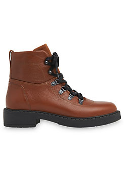 Alvis Tan Lace Up Hiking Boots by Whistles
