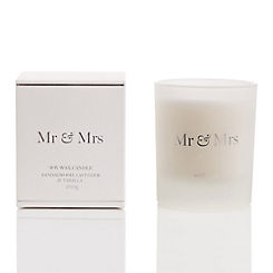 Amore by Juliana® 200g Candle ’Mr & Mrs’