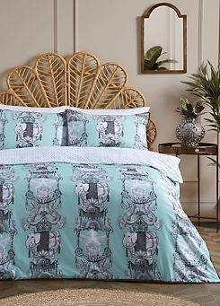 Animalia 200 Thread Count Cotton Duvet Cover Set by Laurence Llewelyn-Bowen