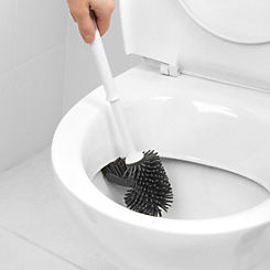 Antibac Silicone Toilet Brush by Beldray