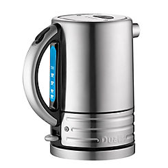 Architect 1.5L Kettle- Stainless Steel with Black Trim 72905 by Dualit