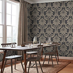 Archive Damask Wallpaper by Boutique