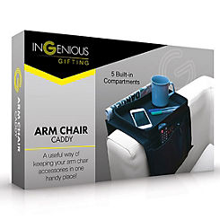 Arm Chair Caddy with 5 Compartments by Ingenious