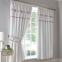 Aubrey Embroidered Lined Curtains by Kaleidoscope