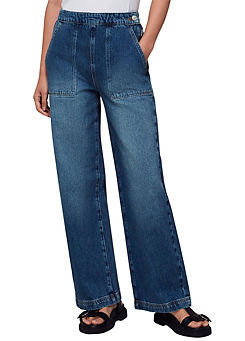 Authentic Side Zip Jeans by Whistles