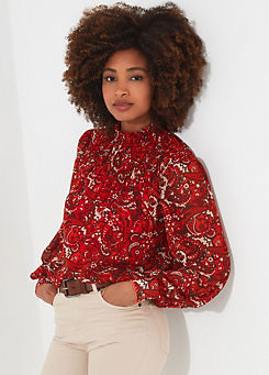 Autumn Vibes Paisley Top by Joe Browns
