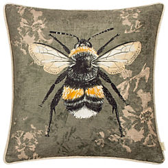 Avebury Bee 43 x 43cm Cushion by Evans Lichfield