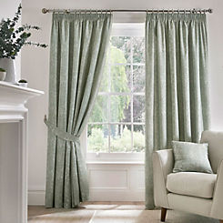 Aveline Pair of Pencil Pleat Lined Curtains by Dreams & Drapes
