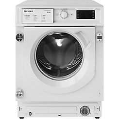 BI WDHG 861485 UK Integrated Washer Dryer by Hotpoint