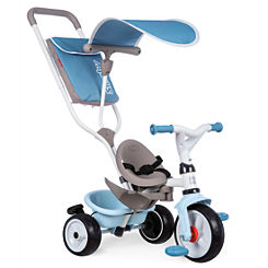 Baby Balade Plus 3 in 1 Tricycle Blue by Smoby