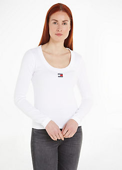 Badge Long Sleeve T-Shirt by Tommy Jeans