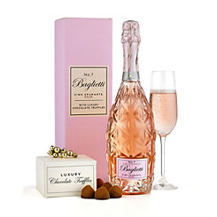 Baglietti Rose Food & Drink Gift Box by Spicers of Hythe