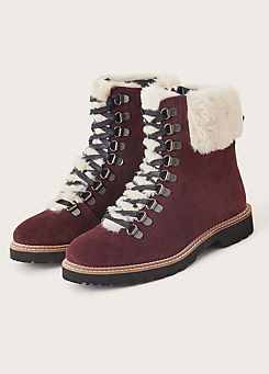 Barnes Suede Walking Boots by Monsoon