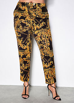 Baroque Printed Trousers by STAR by Julien Macdonald