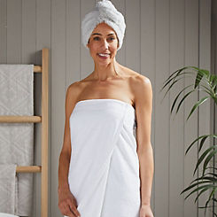 Bath Fashions Ladies Towel Shower Wrap by Allure