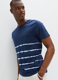 Batik Stripe T-Shirt by bonprix