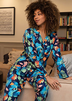 Bea Floral Print Pyjama Set by Cyberjammies