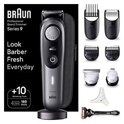 Beard Trimmer Series 9 with Barber Tools BT9420 by Braun