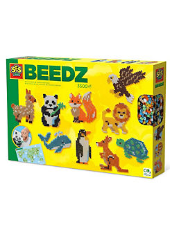 Beedz World Animals Iron-On Beads by SES Creative