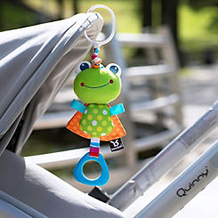 Benbat Dazzle Travel Jitter Frog Toy by Dreambaby