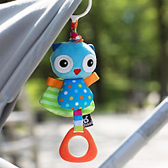 Benbat Dazzle Travel Jitter Owl Toy by Dreambaby