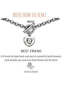 Best Friend Bracelet by Notes From The Heart
