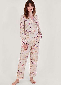 Bianca Print Pyjama Set by Monsoon